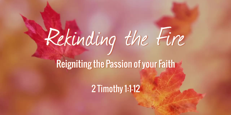rekindling faith