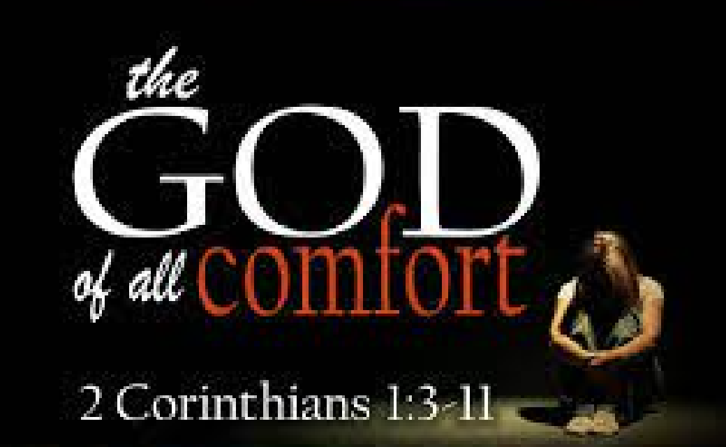 Let go, be comforted by God