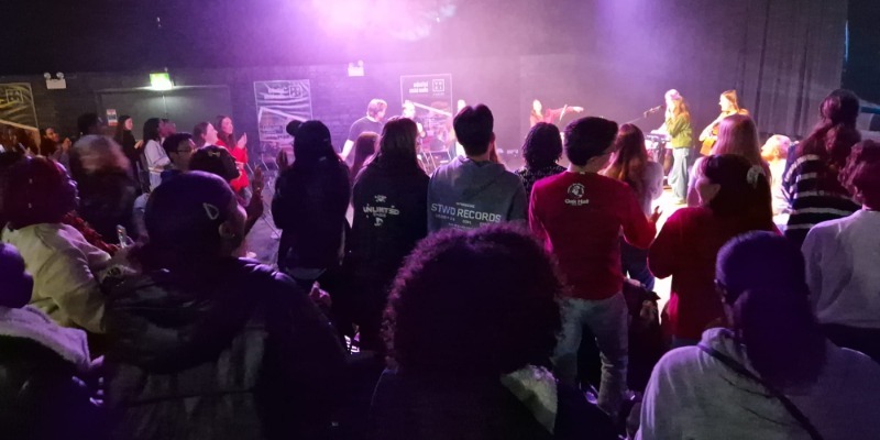 Churches together Worship night on Campus at Royal Holloway