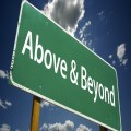 Going above and beyond